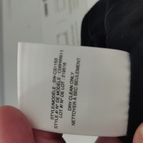 Helmet Lang black ruched dress - Picture 6 of 6